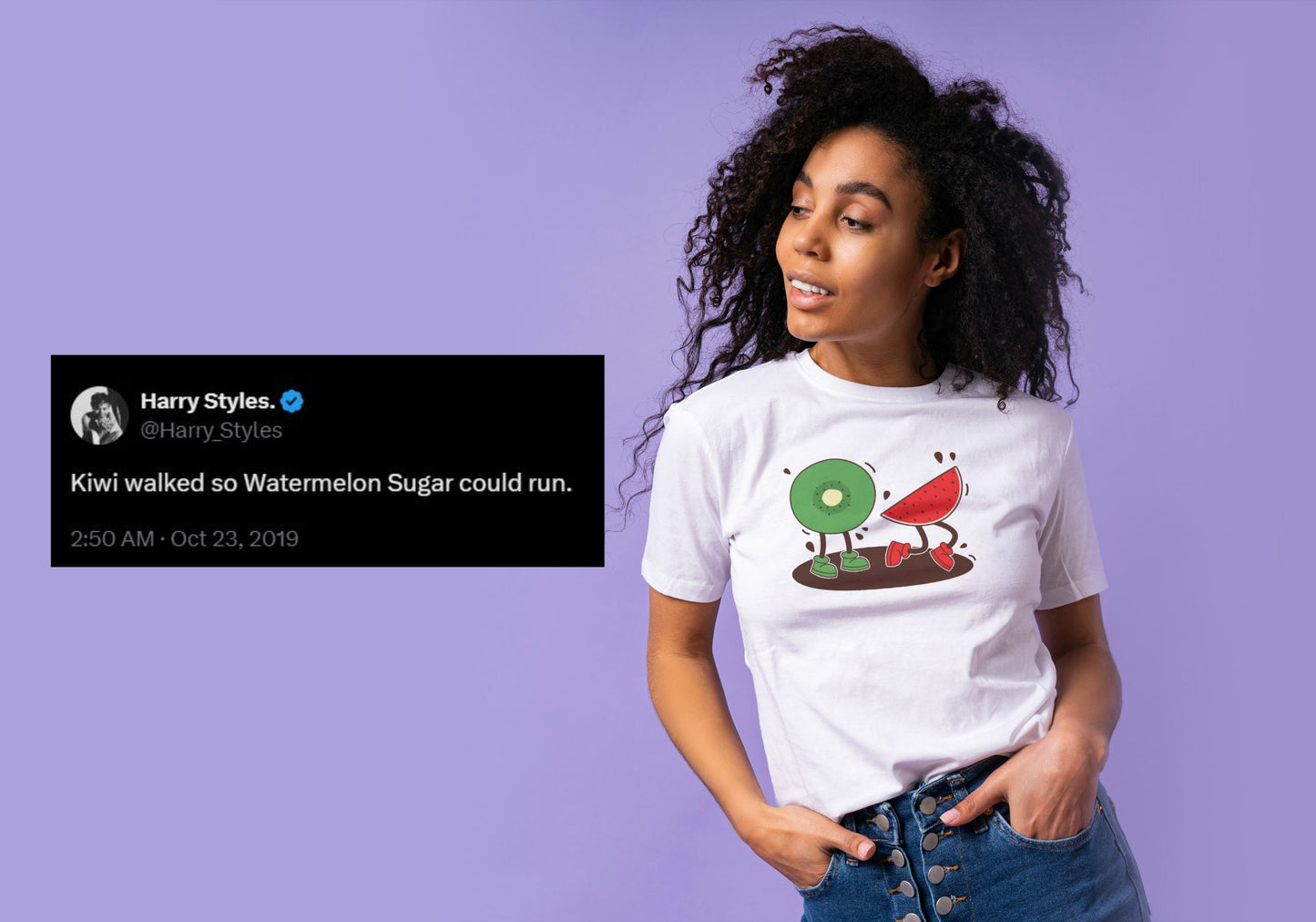 Kiwi walked so Watermelon Sugar could run T-shirt