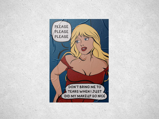 (DIGITAL DOWNLOAD) Sabrina - Please Please Please Poster